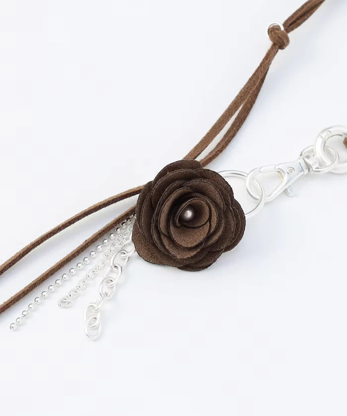 Code Flower Necklace / Flower Charm
