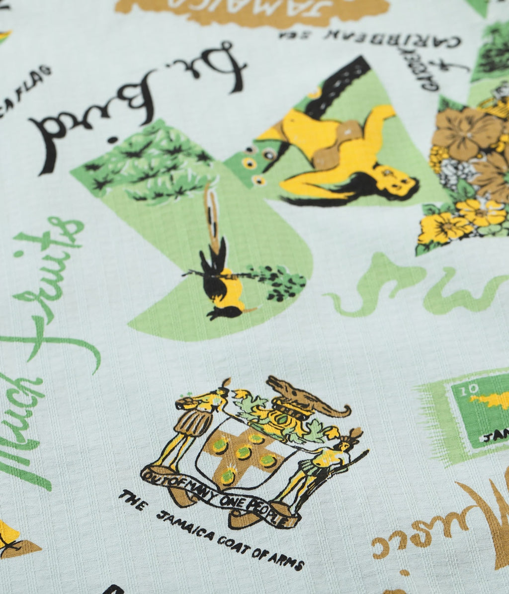DOBBY COTTON OPEN SHIRT “JAMAICA”