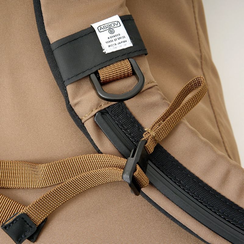 WATER PROOF CORDURA 305D 2WAY TOTE/KHAKI