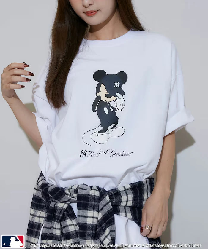 MLB/MICKEY MOUSE/Exclusive Print T-Shirt Limited Release