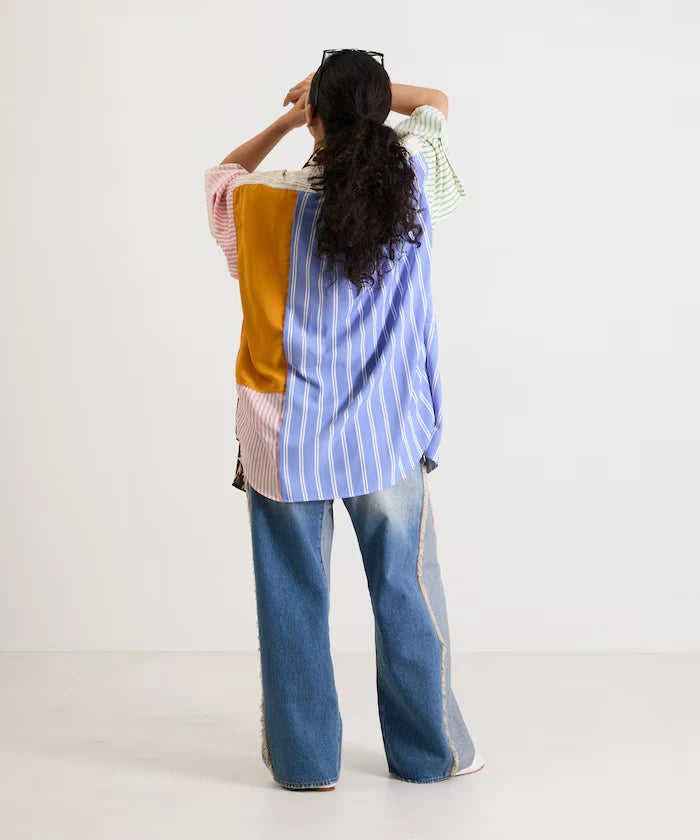 Patchwork Big Shirt