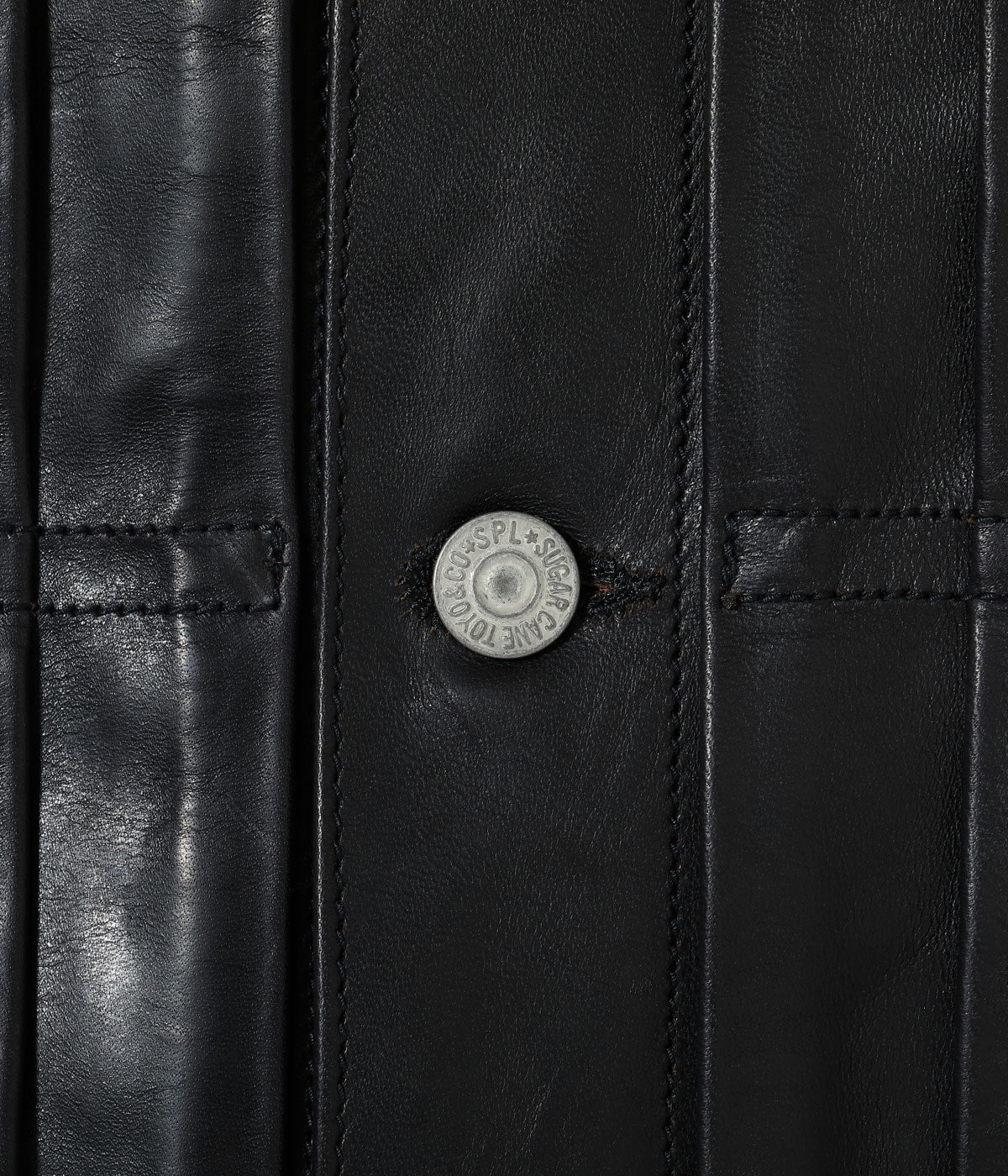 BLACK HORSEHIDE LEATHER JACKET 1953 MODEL