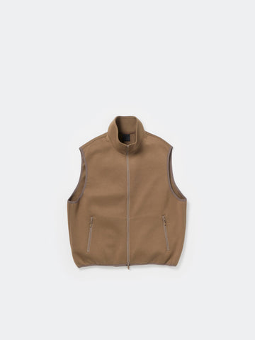 TECH SCUBA KNIT STAND COLLAR VEST