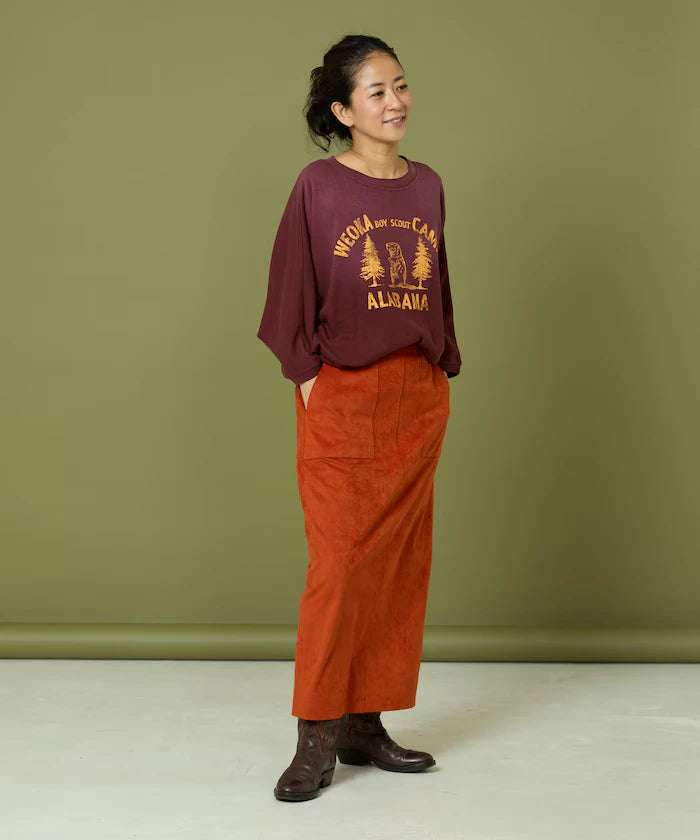 Fade Print Dolman Sweat