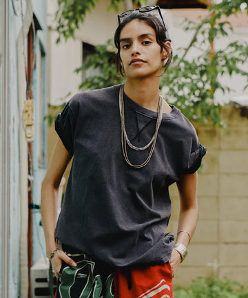 V Gazet Vintage-Like Crew Neck T-Shirt