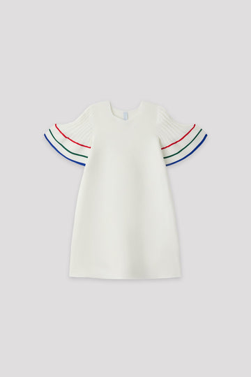 POTTERY KIDS SHORT BELL SLEEVE FLARE DRESS