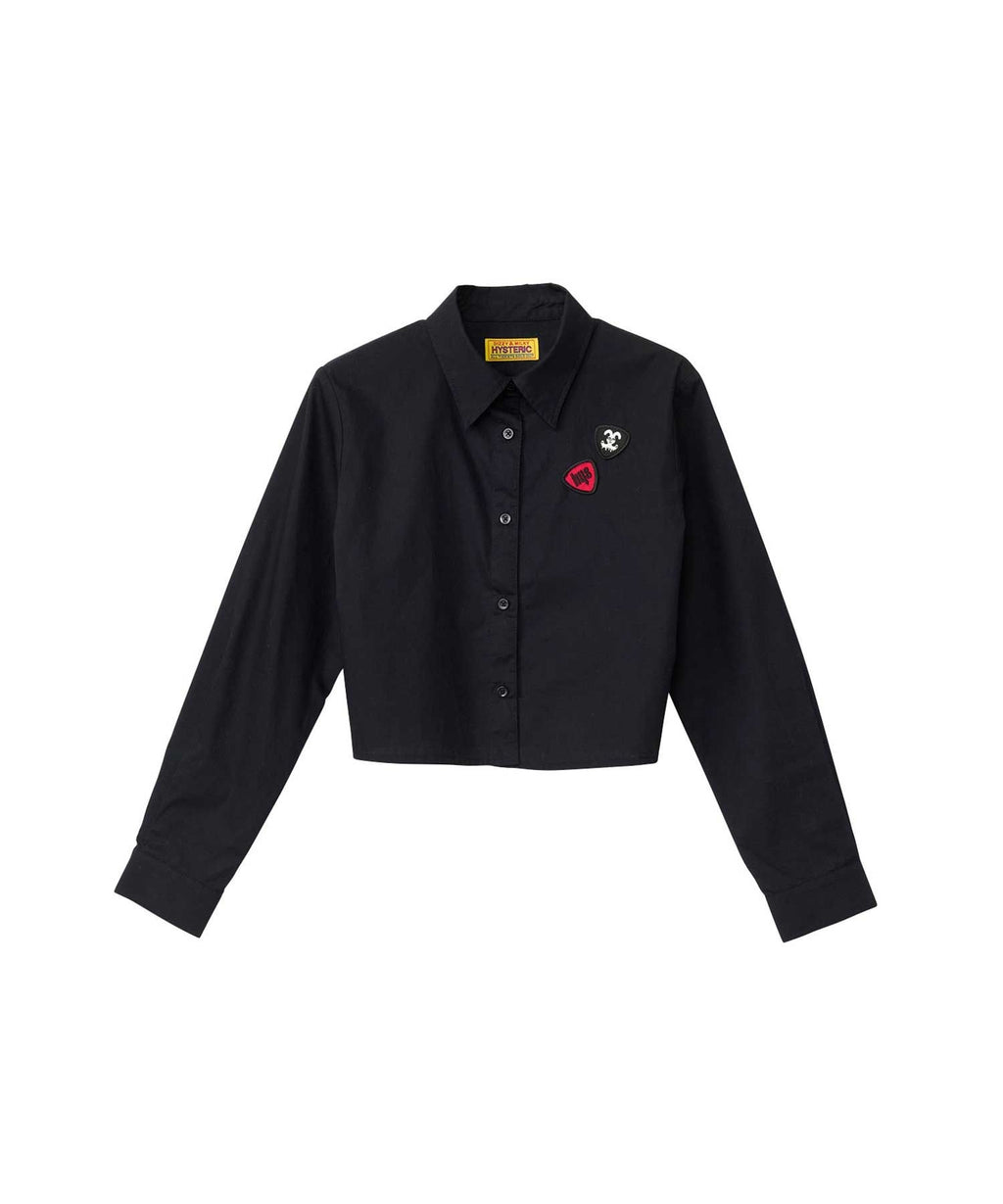RABBIT GHOST Patch Short-Length Shirt