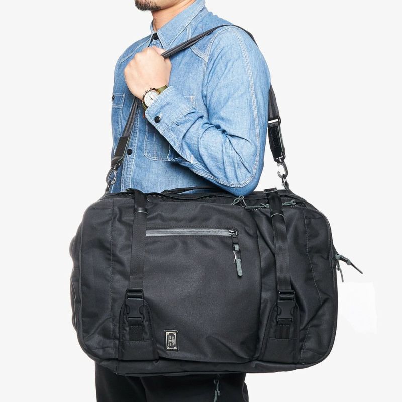 CORDURA DOBBY 305D 3WAY BACK PACK sizeM/BLACK