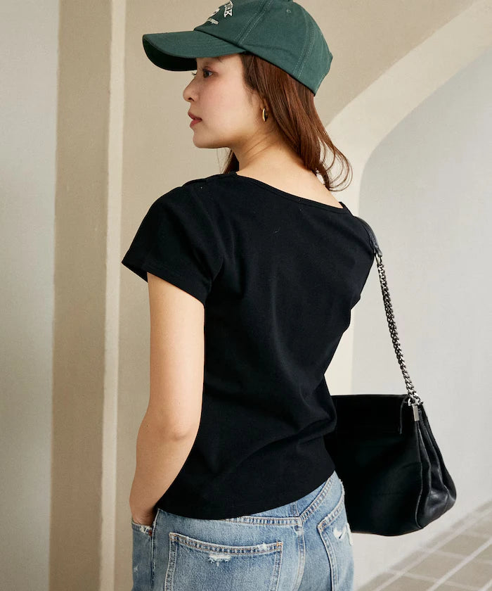2WAY Draped T-Shirt Limited Release