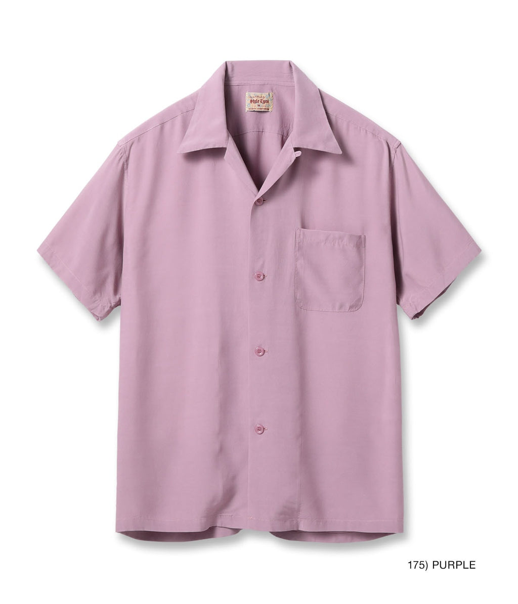 RAYON BOWLING SHIRT “PLAIN”