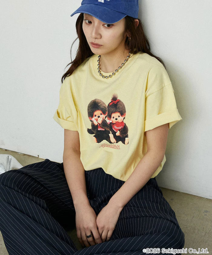 Monchhichi Front Print T-Shirt Limited Edition