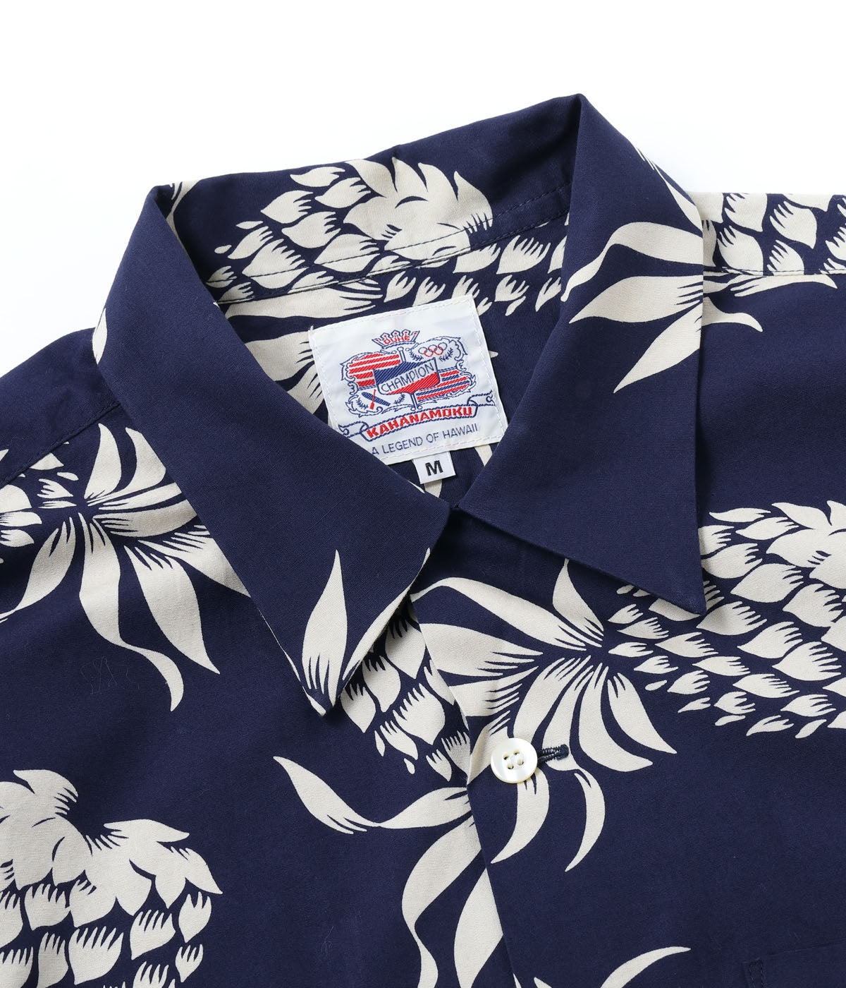 Duke Kahanamoku Cotton Hawaiian Shirt "Duke's Pineapple"