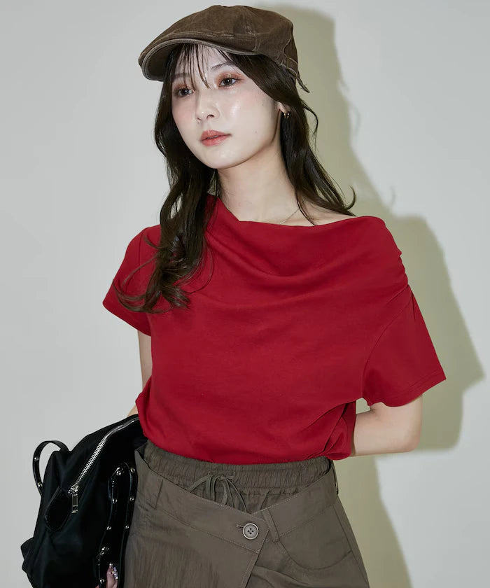 2WAY Draped T-Shirt Limited Release