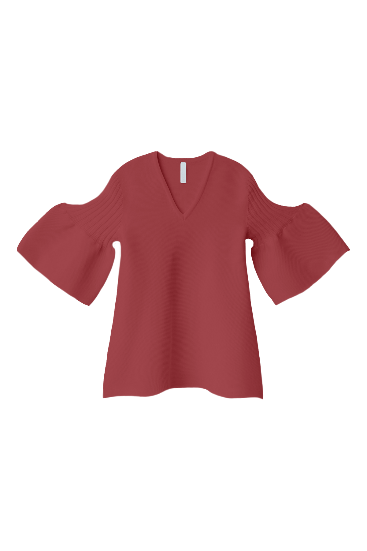 POTTERY SHORT BELL SLEEVE FLARE TOP