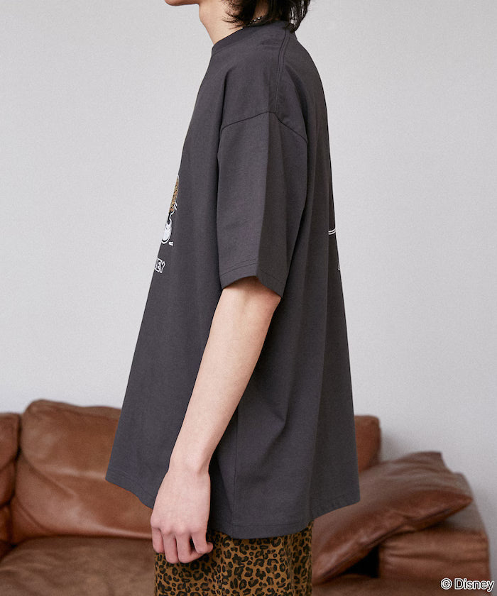 <Functional Material>Mickey Mouse & Minnie Mouse/Face T-Shirt Limited Edition