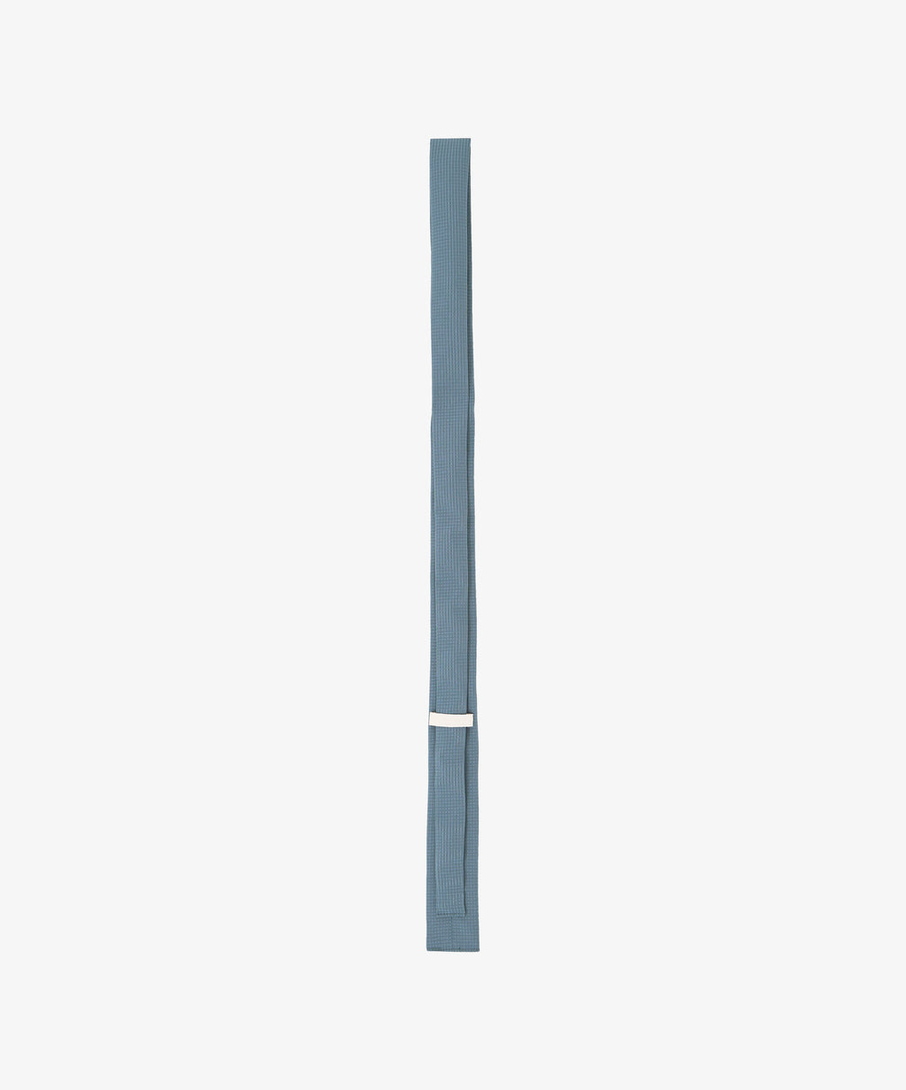 tie mesh blue gray