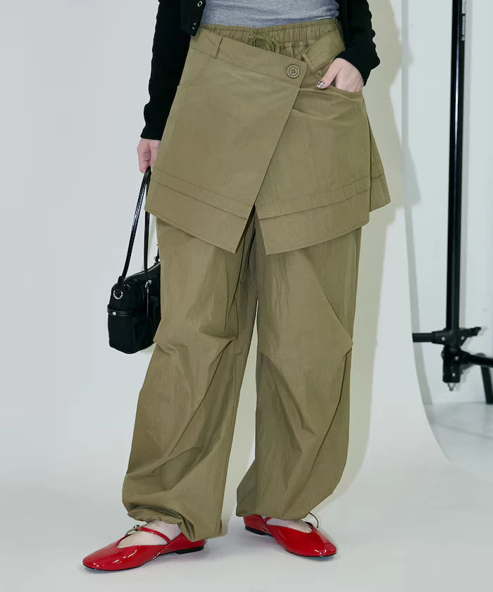 2WAY Skirt with Nylon Pants Limited Edition