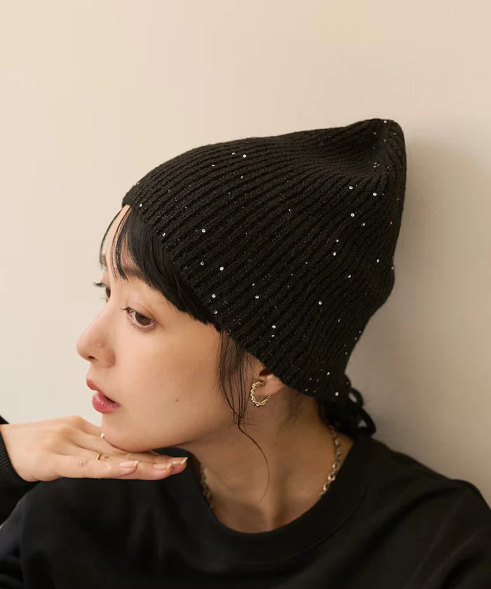 Sequin Beanie