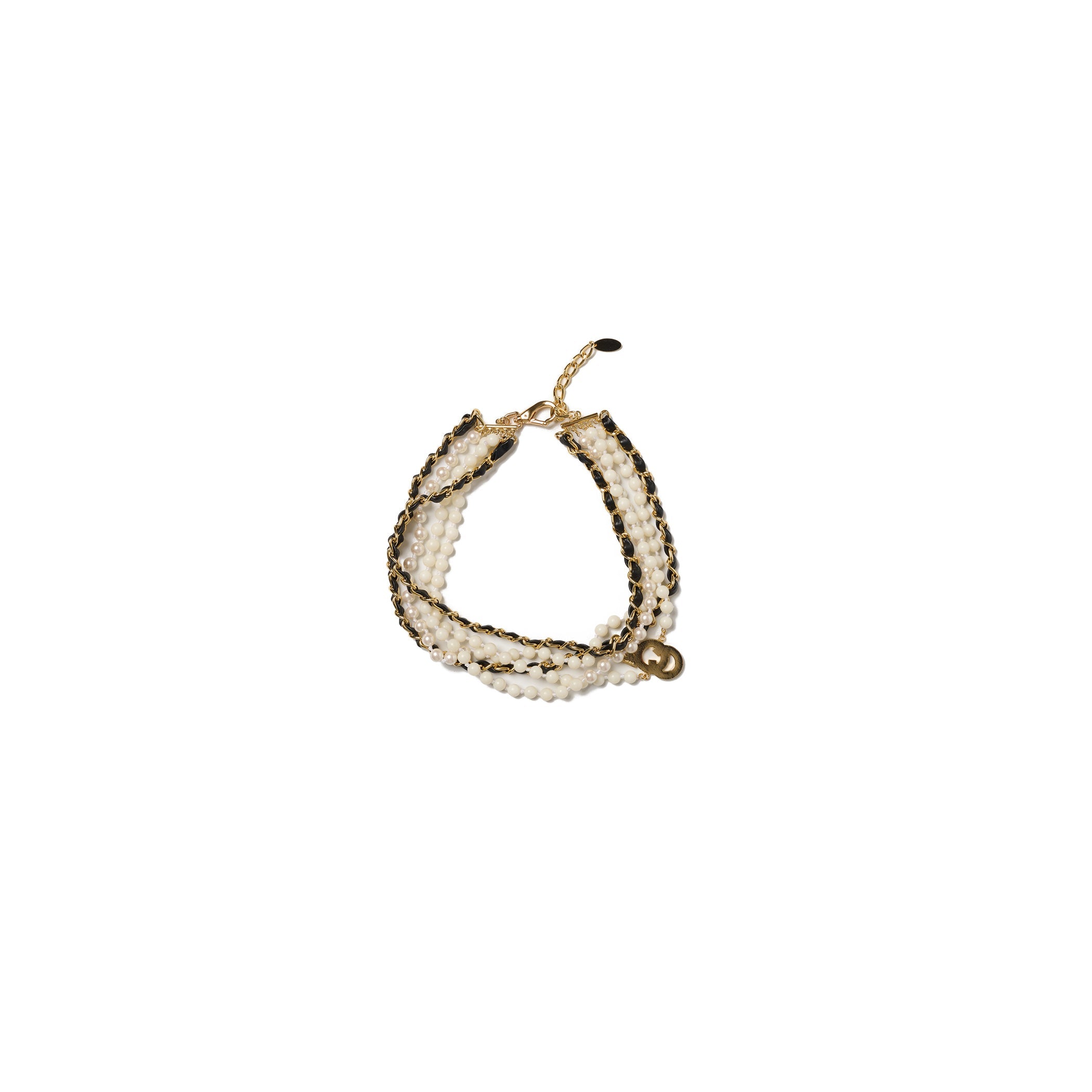 CO2 STARAND NECKLACE : GOLD