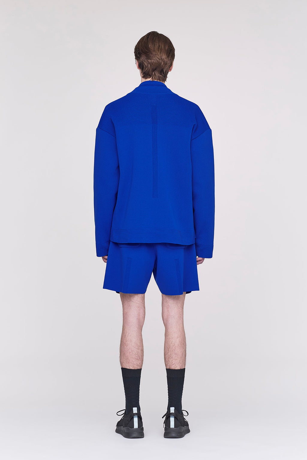 MILAN RIB STAND-UP COLLAR BLOUSON