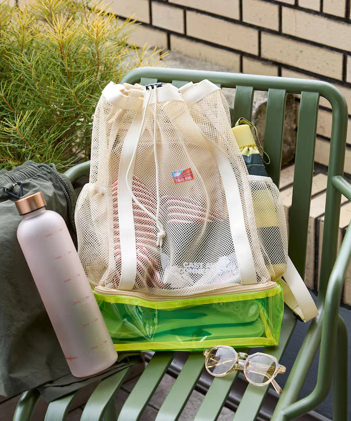 2WAY Mesh Clear Bag