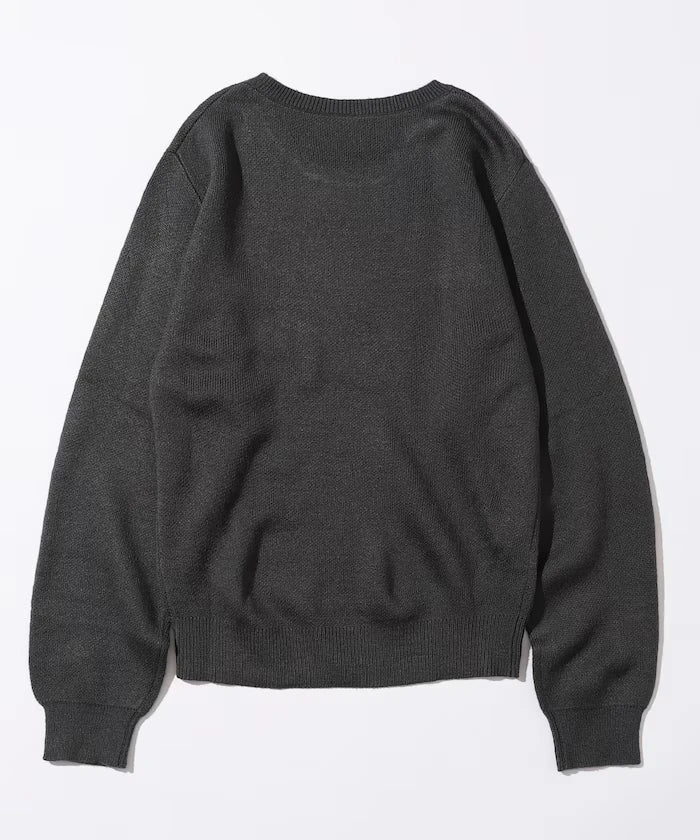 Sweat-like Animal Jacquard Knit