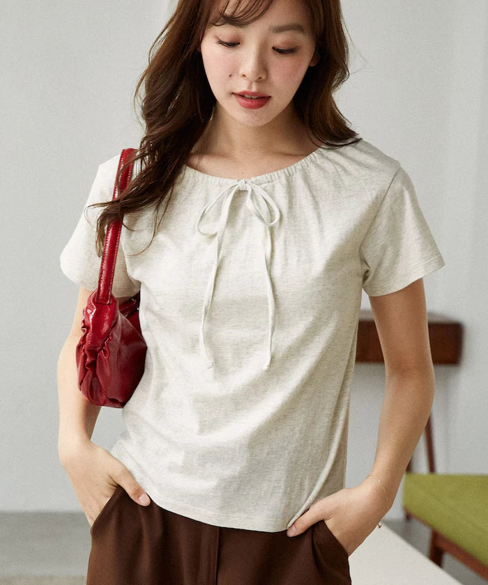 Drawstring Ribbon T-Shirt Limited Edition