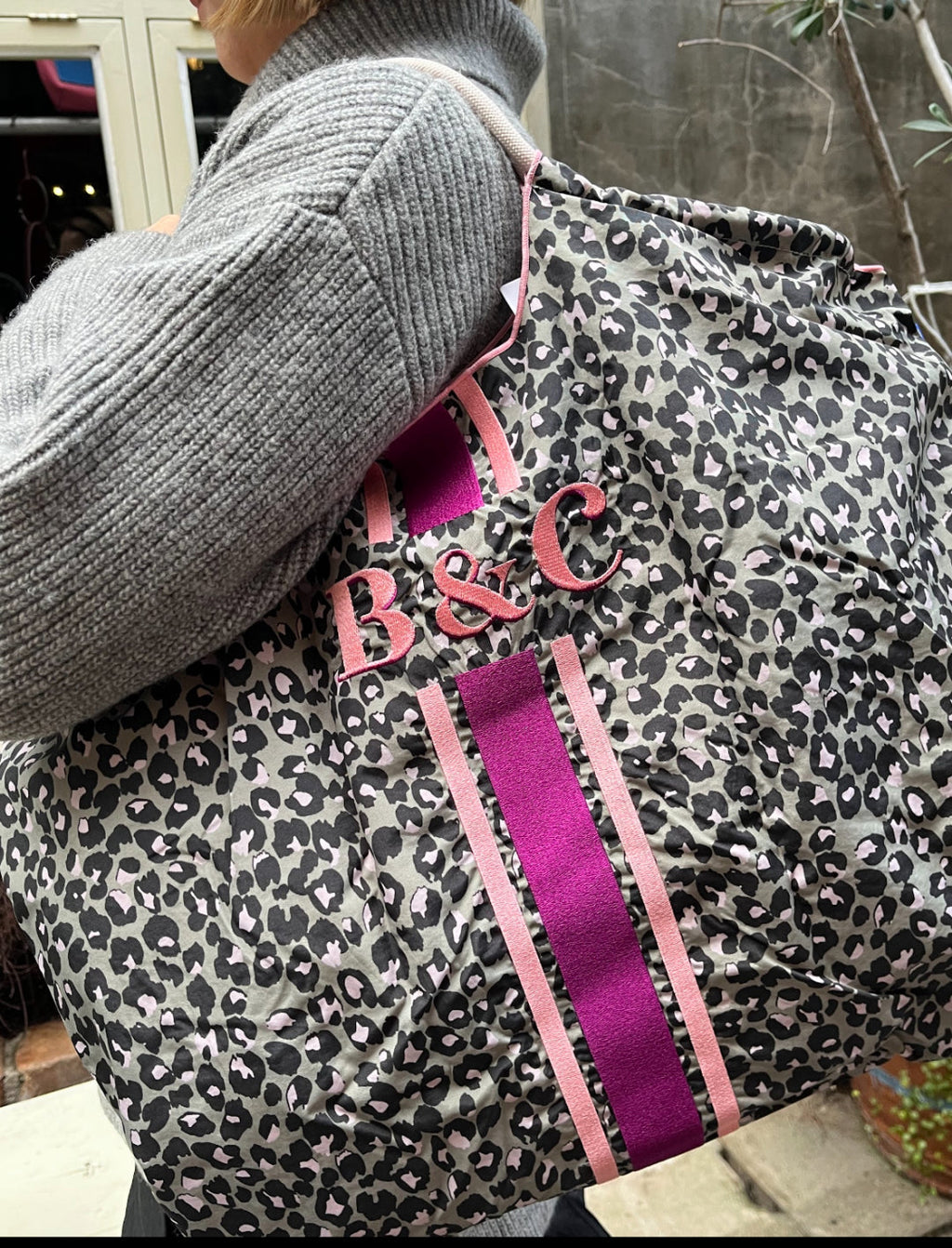 Leopard Line(l#92 Gray-301152)