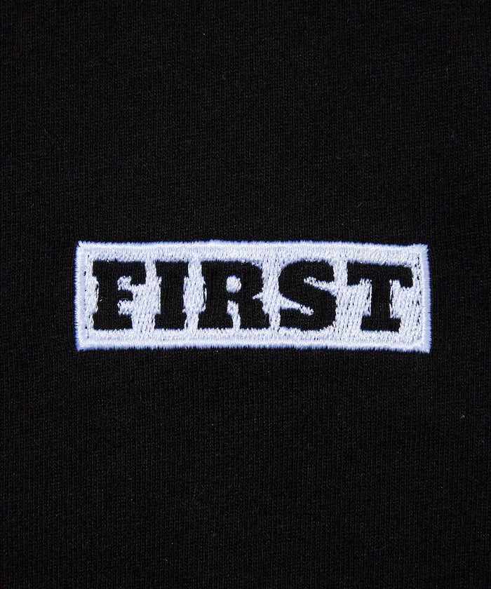 6oz Front Logo Embroidery Crew Neck T-Shirt / Back Print T-Shirt PRINT LEFT CHEST EMBROIDERY BOX FIRST