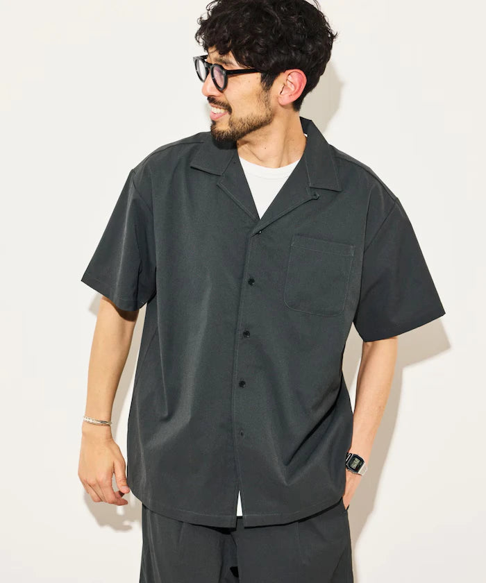 Big Silhouette Dryflow Short Sleeve Shirt / Compatible with Setup
