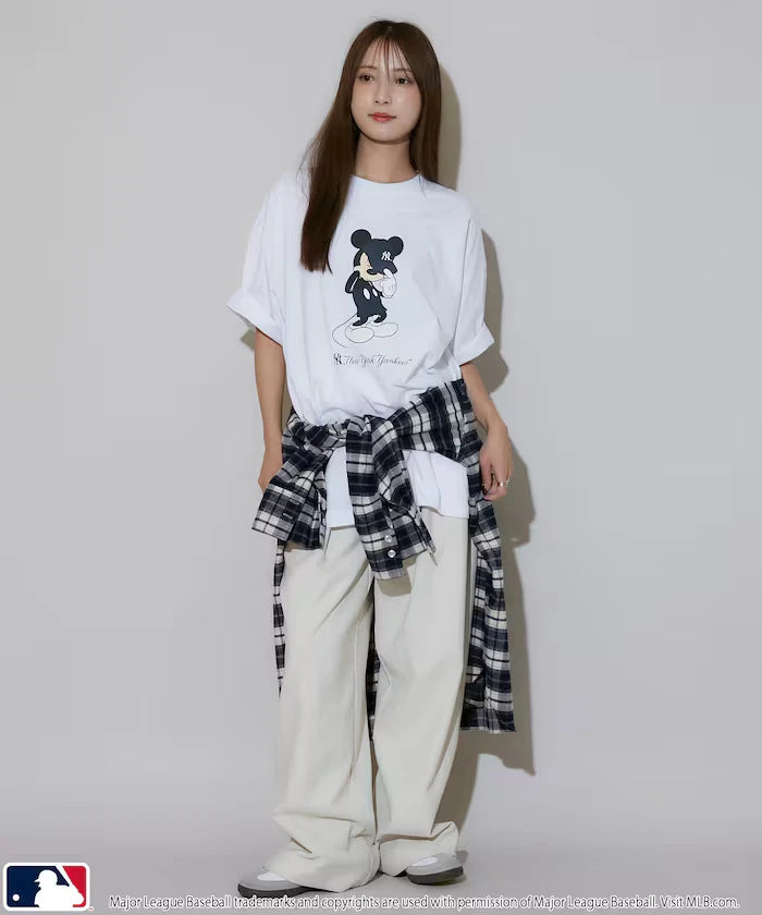 MLB/MICKEY MOUSE/Exclusive Print T-Shirt Limited Release