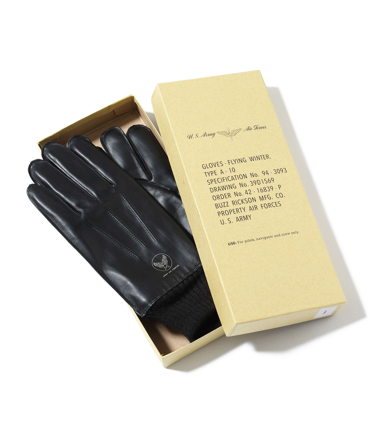 WILLIAM GIBSON COLLECTION BLACK A-10 GLOVE