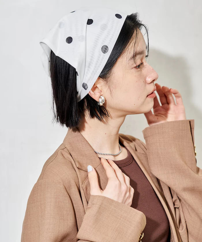 Sheer Triangle Hairband