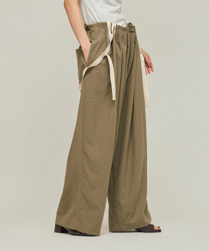 2WAY Suspender Pants / Wide Easy Pants