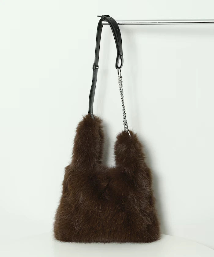 Multiway Fake Fur Tote