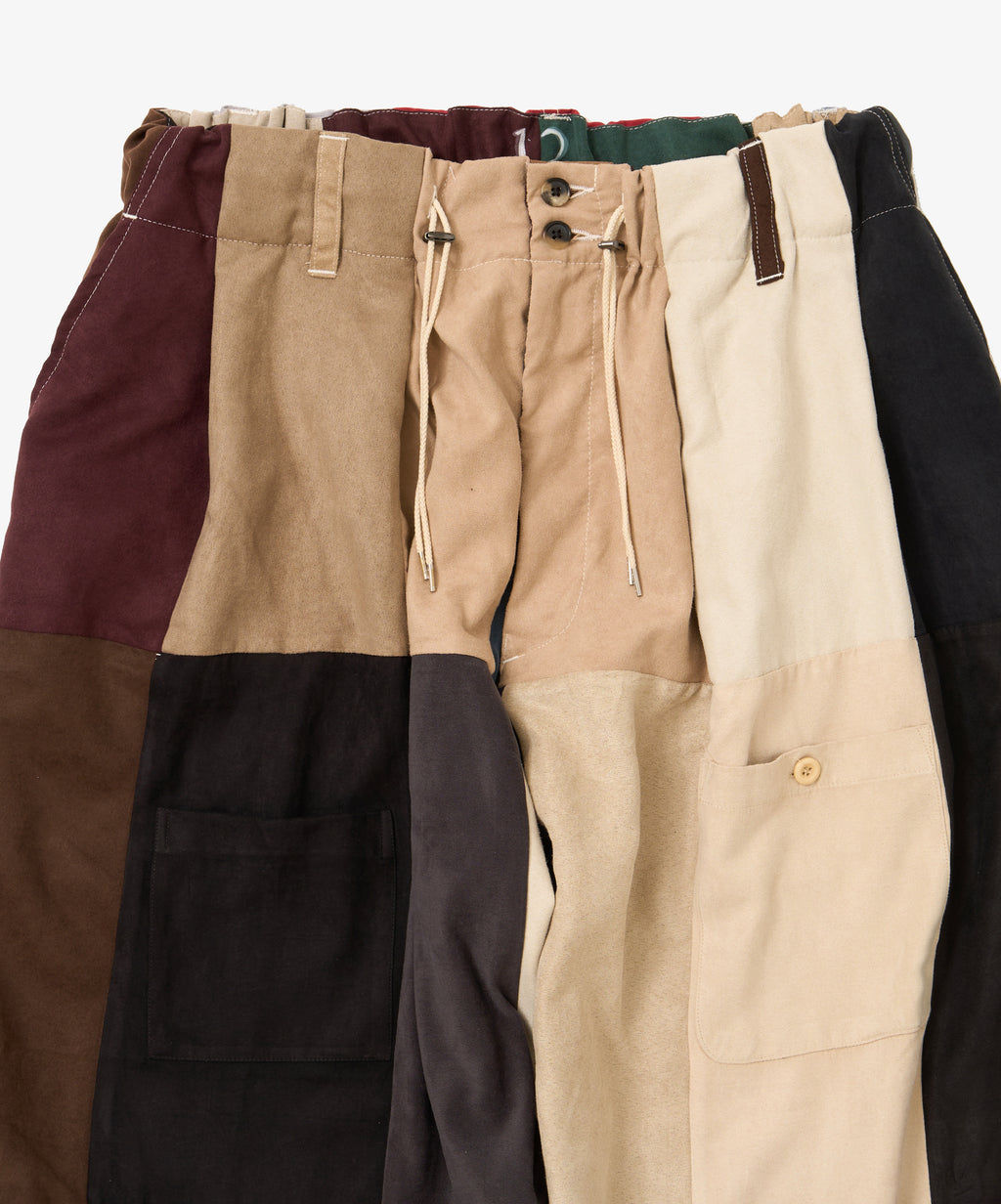 circular pants faux suede thirteen
