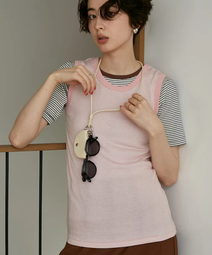 Glass Ring Multi Neck Strap