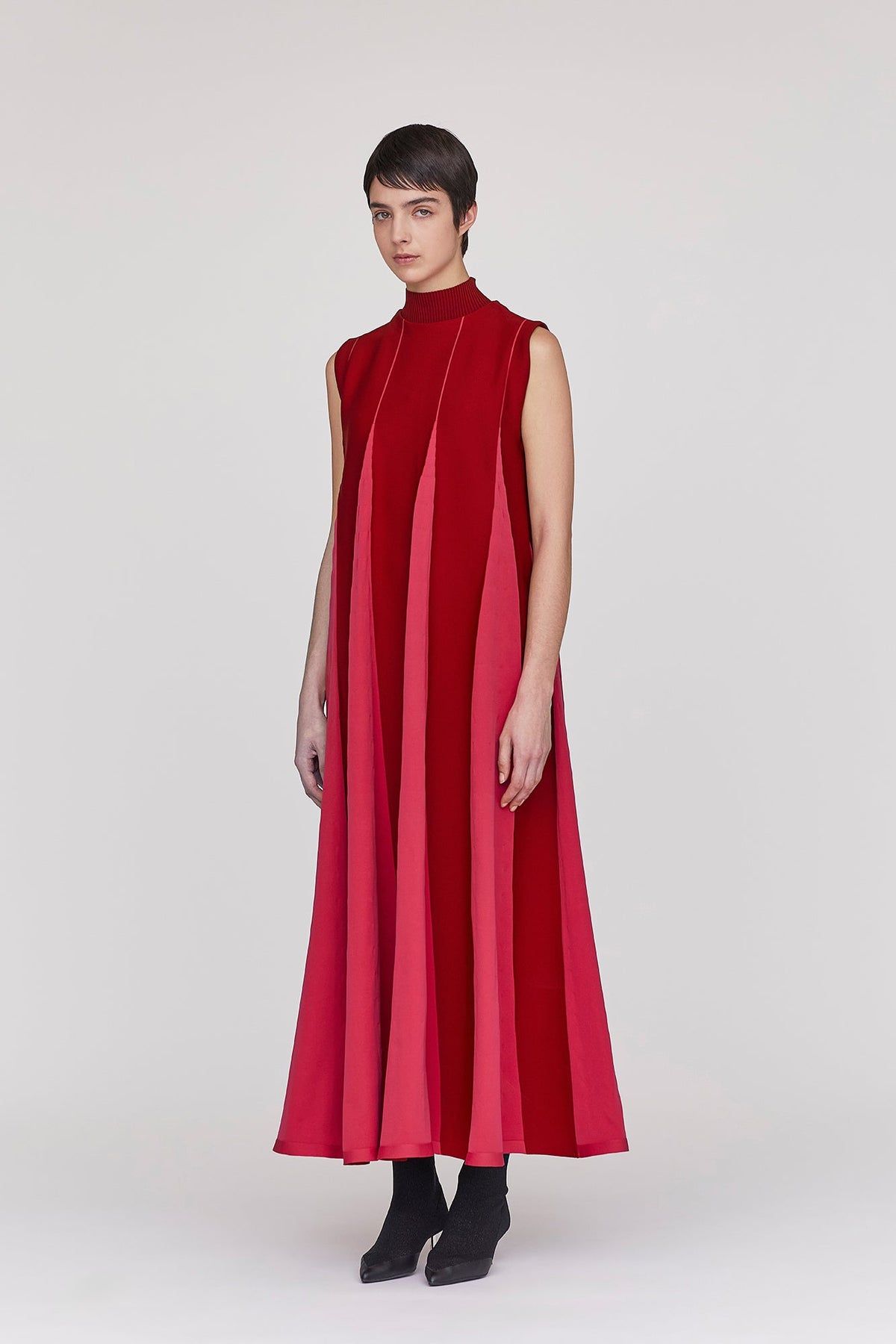 CONIC SLEEVELESS DRESS
