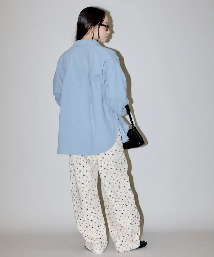 Big Silhouette Corduroy Shirt