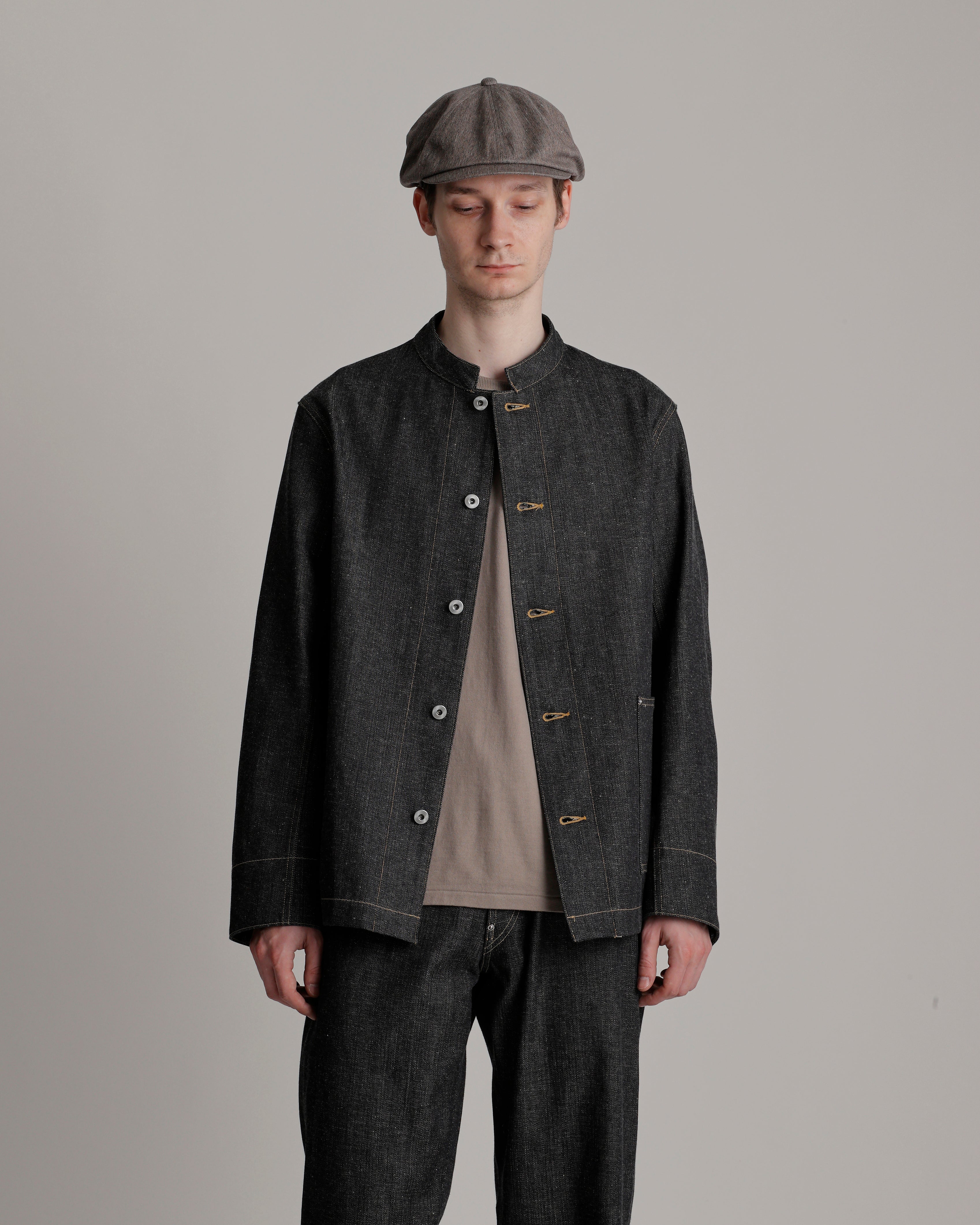 LOT.706 STAND COLLAR DENIM JACKET