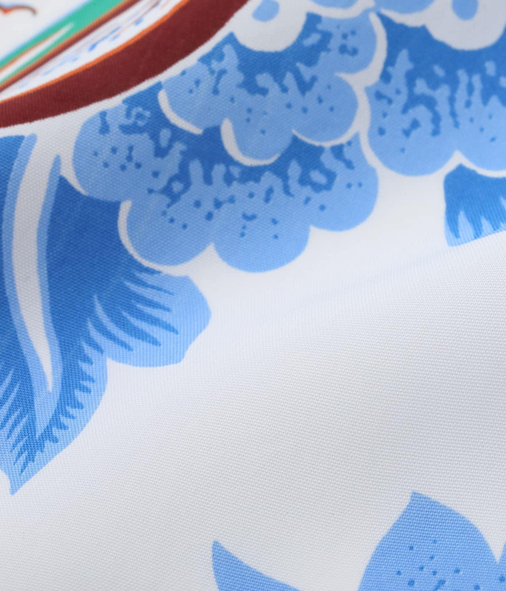 Rayon Hawaiian Shirt Ukulele Melody