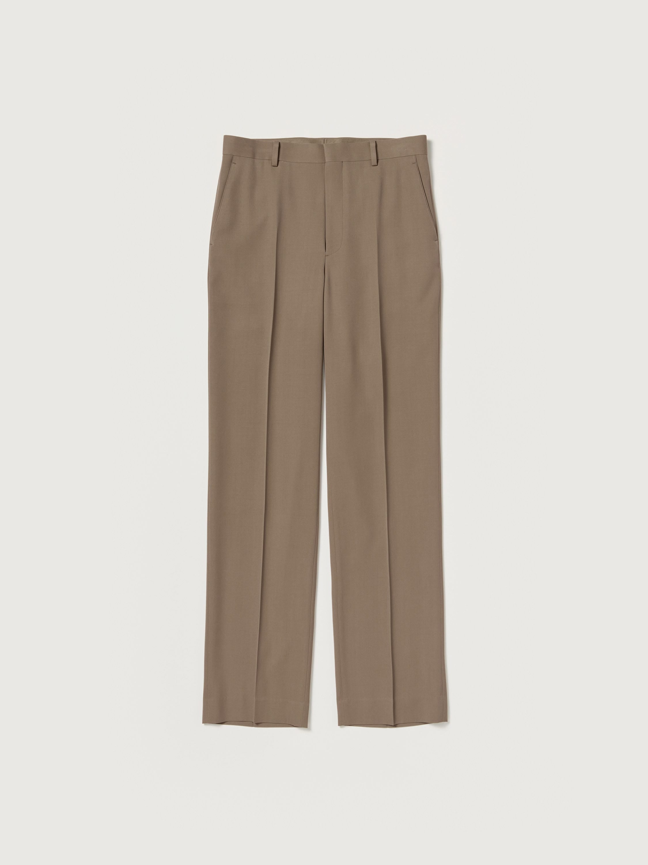 LIGHT WOOL MAX GABARDINE SLACKS