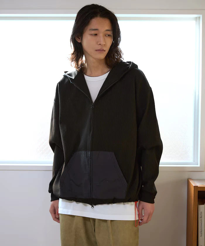 Spindle Tech Thermal Nylon Pocket Zip-Up Parker