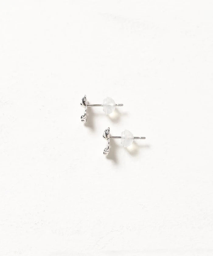 SILVER925 BEAR earrings [Limited Edition] / for both ears