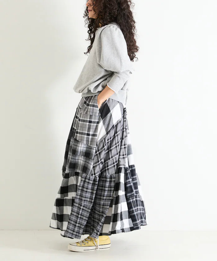 Vintage Remake Check Cami Dress