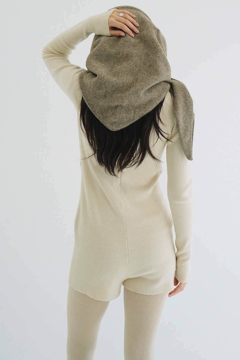 WOOL SHORT KNIT ALL IN ONE