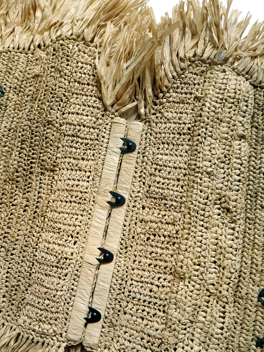 Raffia Basket Fringe Corset