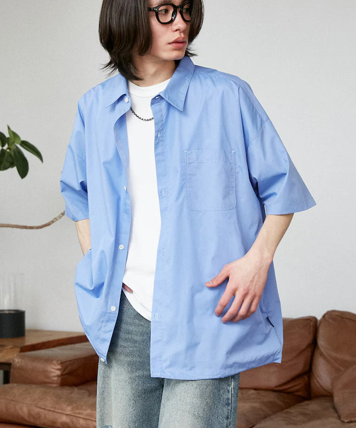 LOVE POP STUDIO Regular Color Half Sleeve Shirt Limited Edition