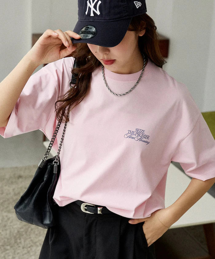 <Functional Material> PROMISE Cat Print T-Shirt Limited Release