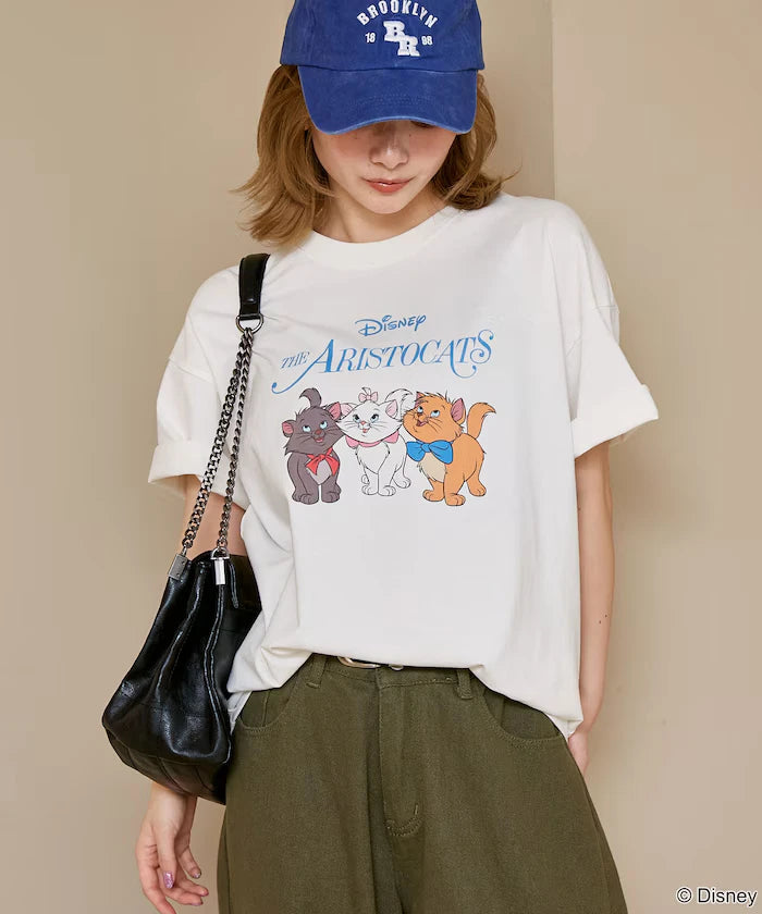 Disney Marie/Disney Marie/Print T-Shirt Limited Edition